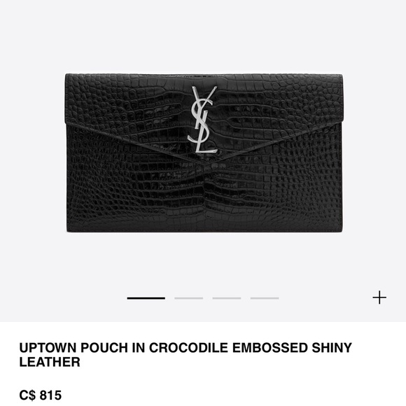 7️⃣0️⃣0️⃣ Ysl uptown pouch - Picture 1 of 9